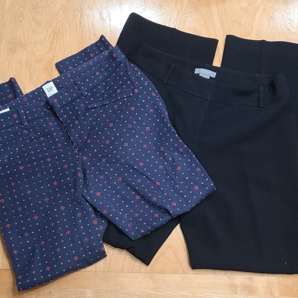 GAP/ANN TAYLOR SIZE 6p trouser and slacks